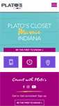 Mobile Screenshot of platosclosetmuncie.com